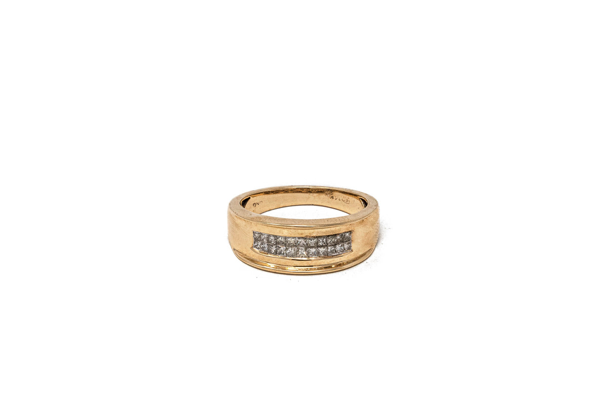 .80 point Princess Cut Diamond Ring