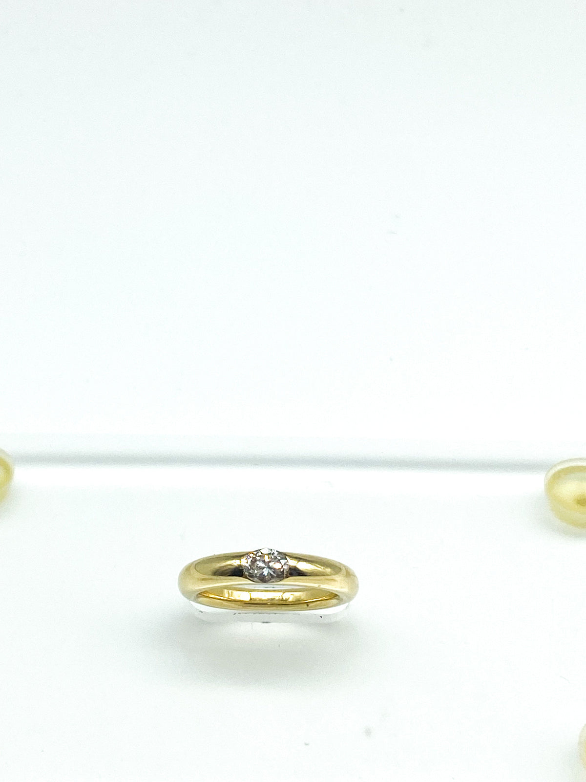 .40 Point Oval Cut Diamond Ring