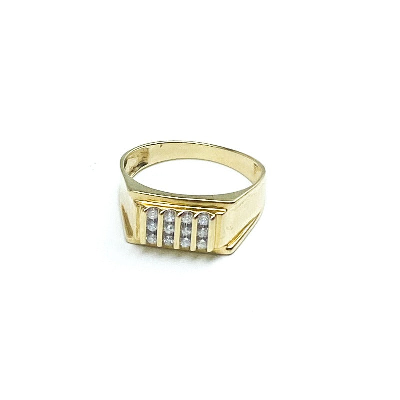yellow gold ring