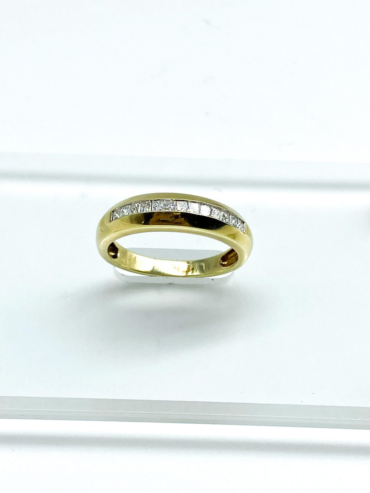 .50 Point Princess Cut Diamond Ring