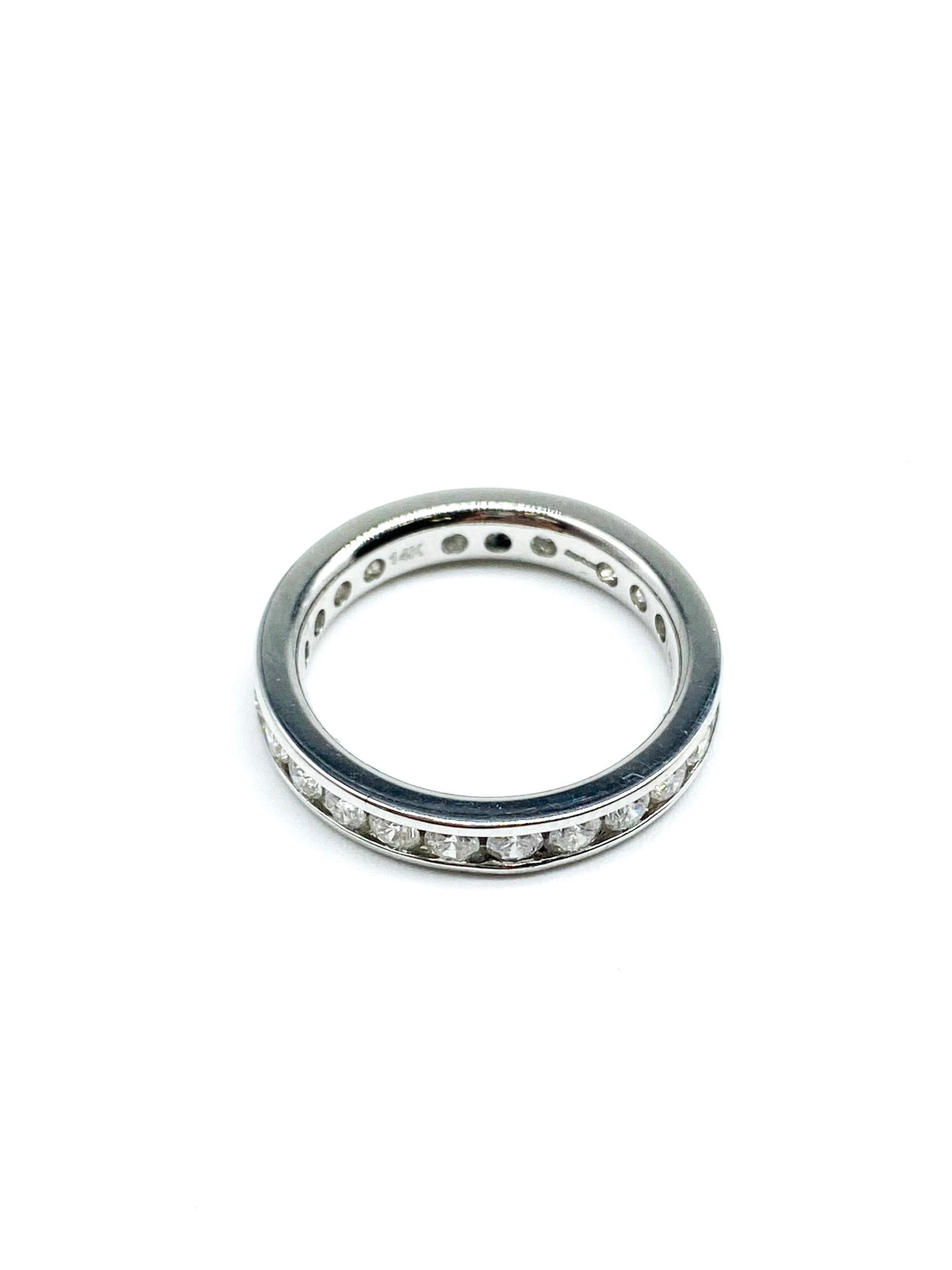 1.55 Point Round Brilliant Cut Diamond Ring