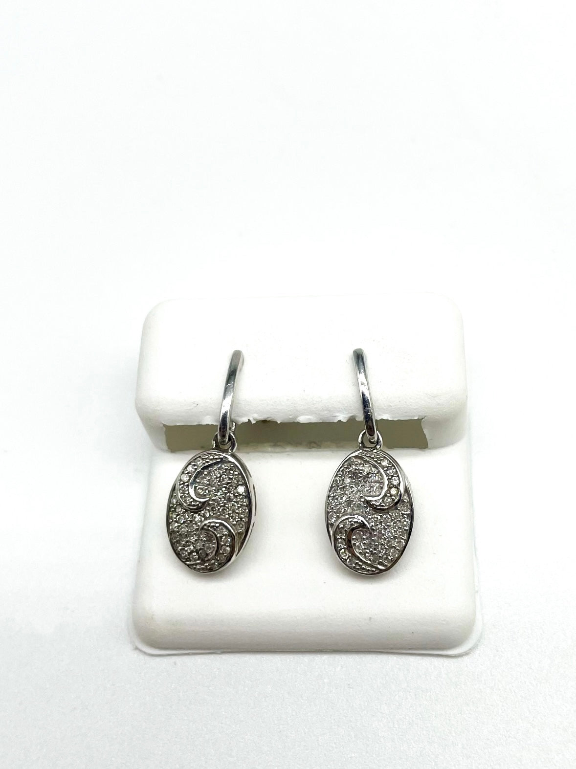 Round Brilliant Cut Diamond Earrings