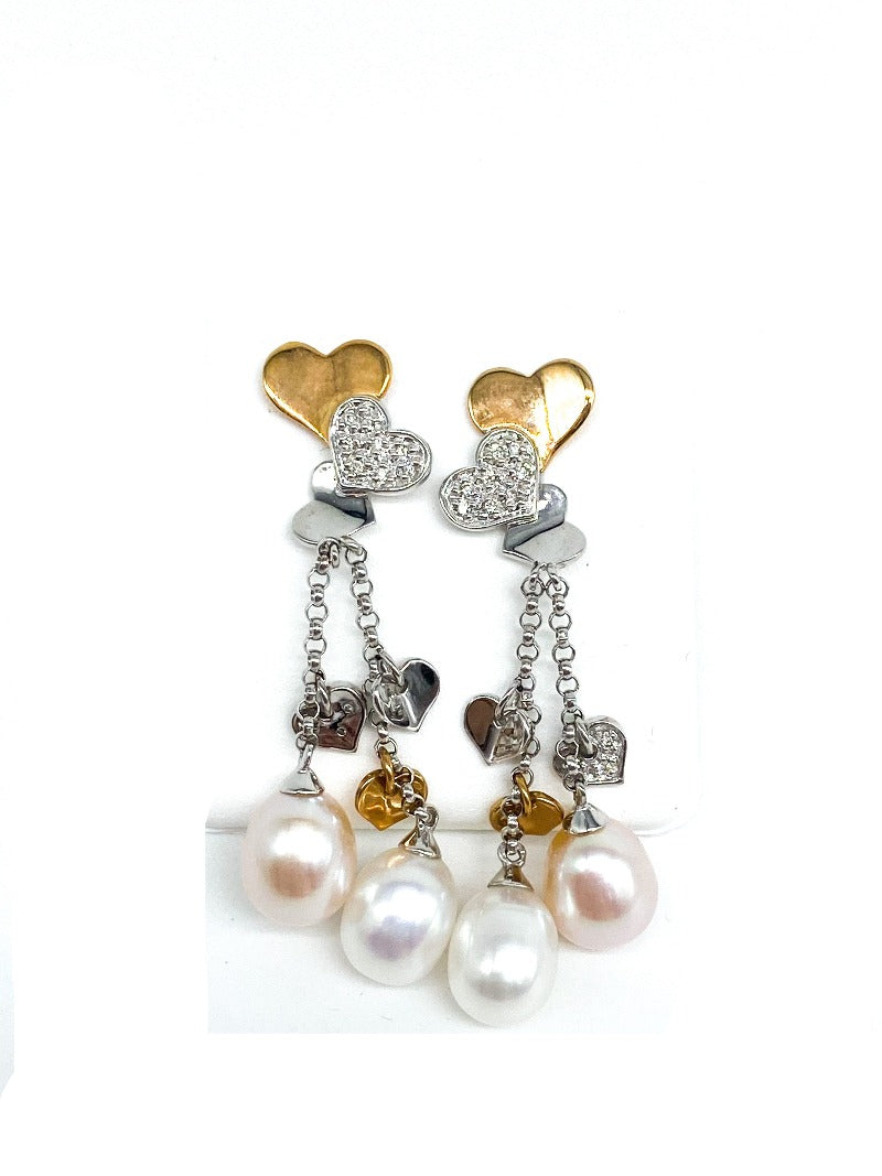 pearl earrings