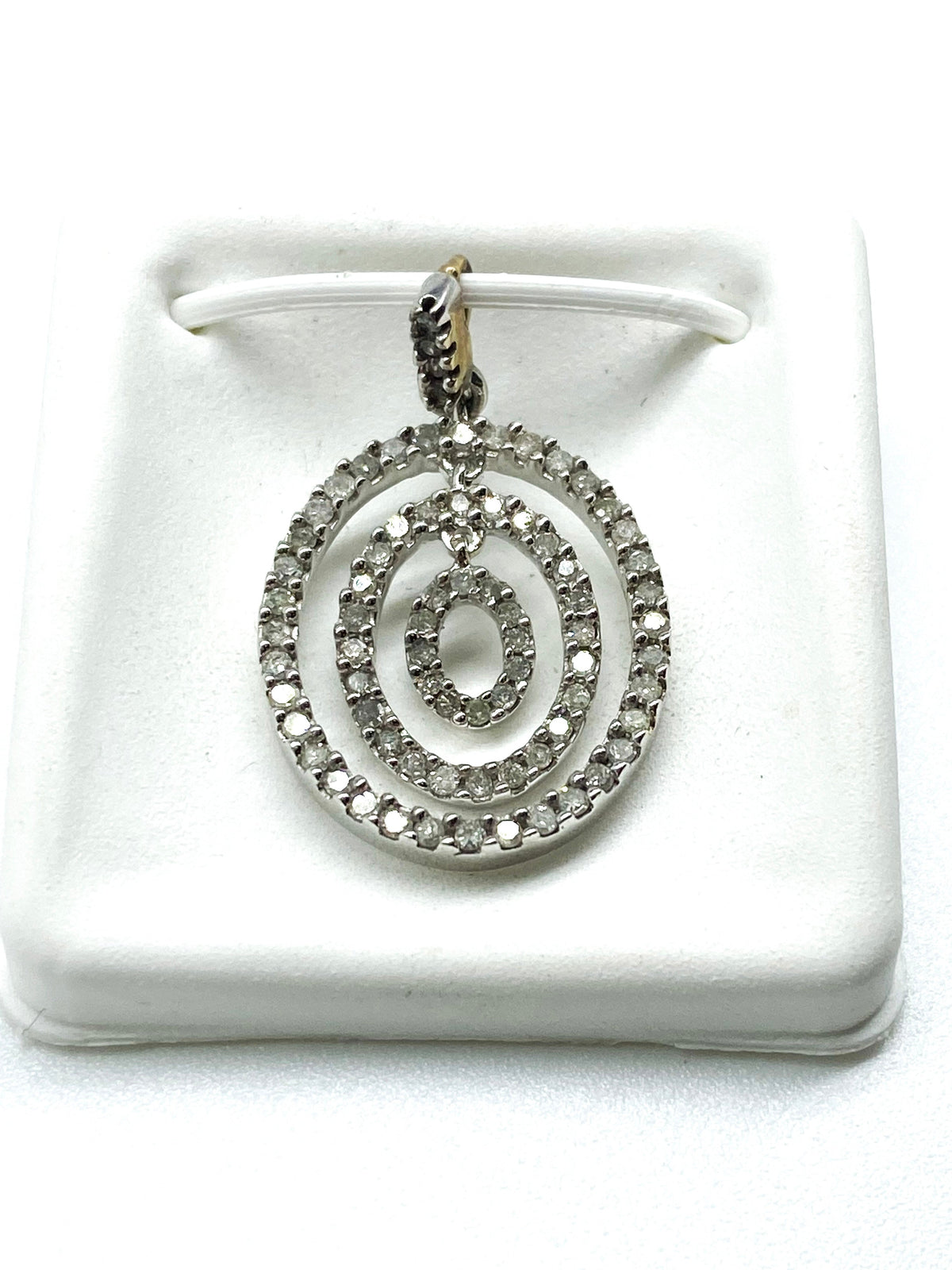 .50 Point Round Brilliant Cut Diamond Pendant