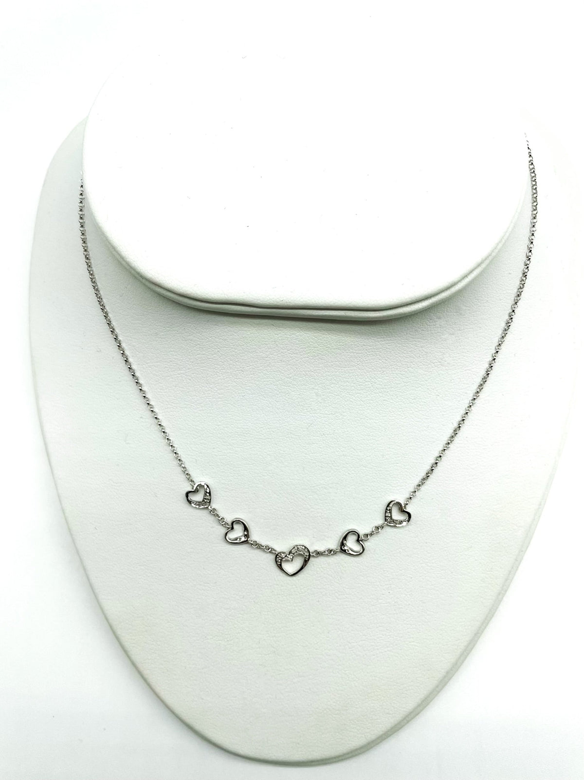 .20 Point Round Brilliant Diamond Necklace