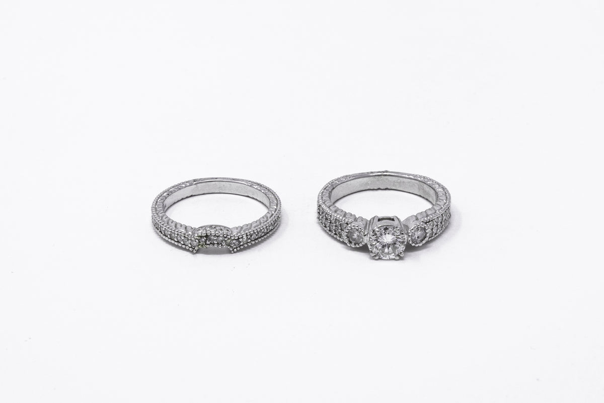 .66 point and .70 Round Brilliant Cut Diamond Ring