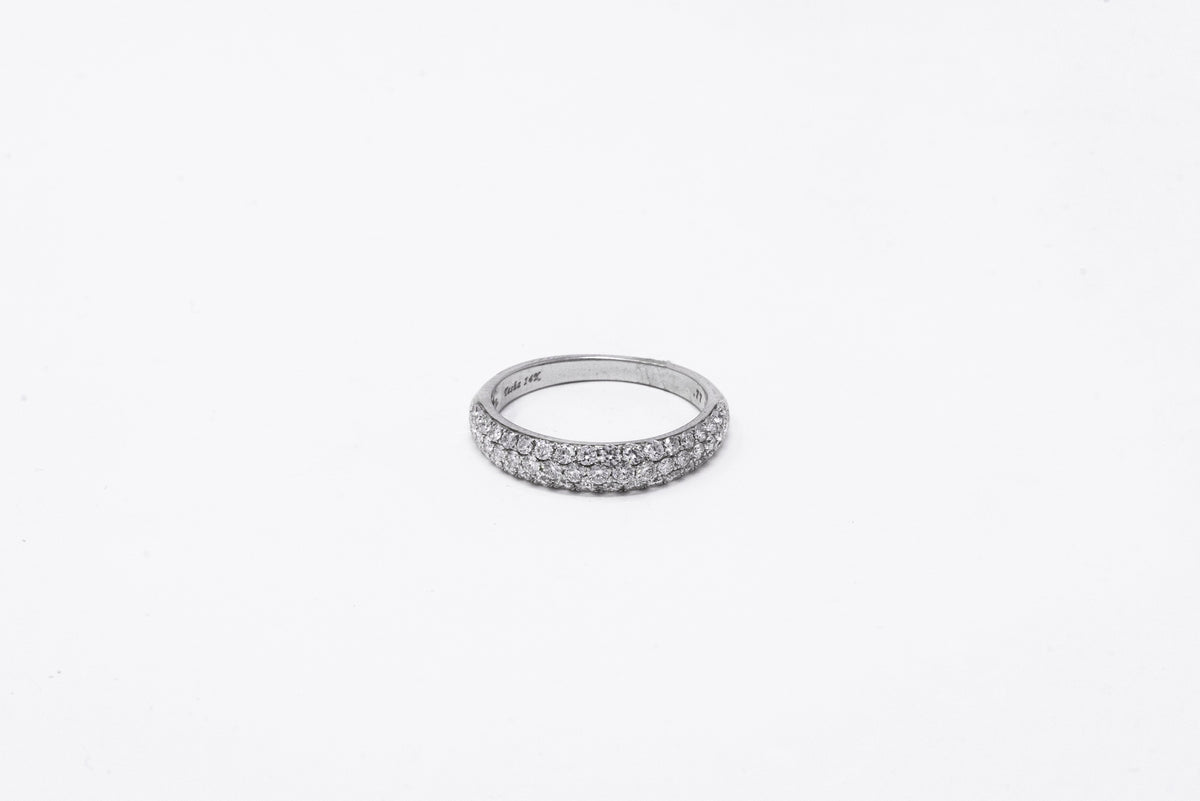 .80 point Round Brilliant Cut Diamond Ring