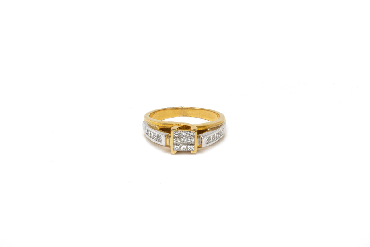 .60 point Princess Cut Diamond Ring