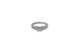 .45 point Round Briliant Cut Diamond Ring