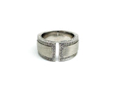 1.00 Point Round Brilliant Cut Diamond Ring