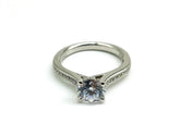 .30 Point Round Brilliant Diamond Ring