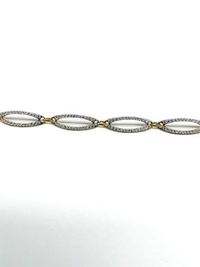 Two-Tone Cubic Bracelet