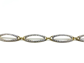 Two-Tone Cubic Bracelet