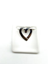 White Gold Heart Shaped Pendant