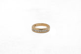 .36 point Round Brilliant Cut and .30 point Marquise and Baguette Diamond Ring