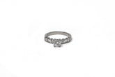 .62 point and .40 point Round Brilliant Cut Diamond  Ring